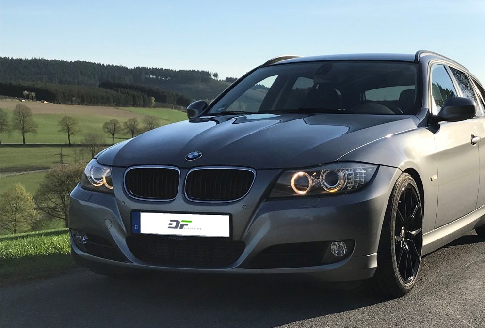 Eibach Spurverbreiterung Pro Spacer System 2 schwarz für BMW 320d Typ E91 (Touring) 